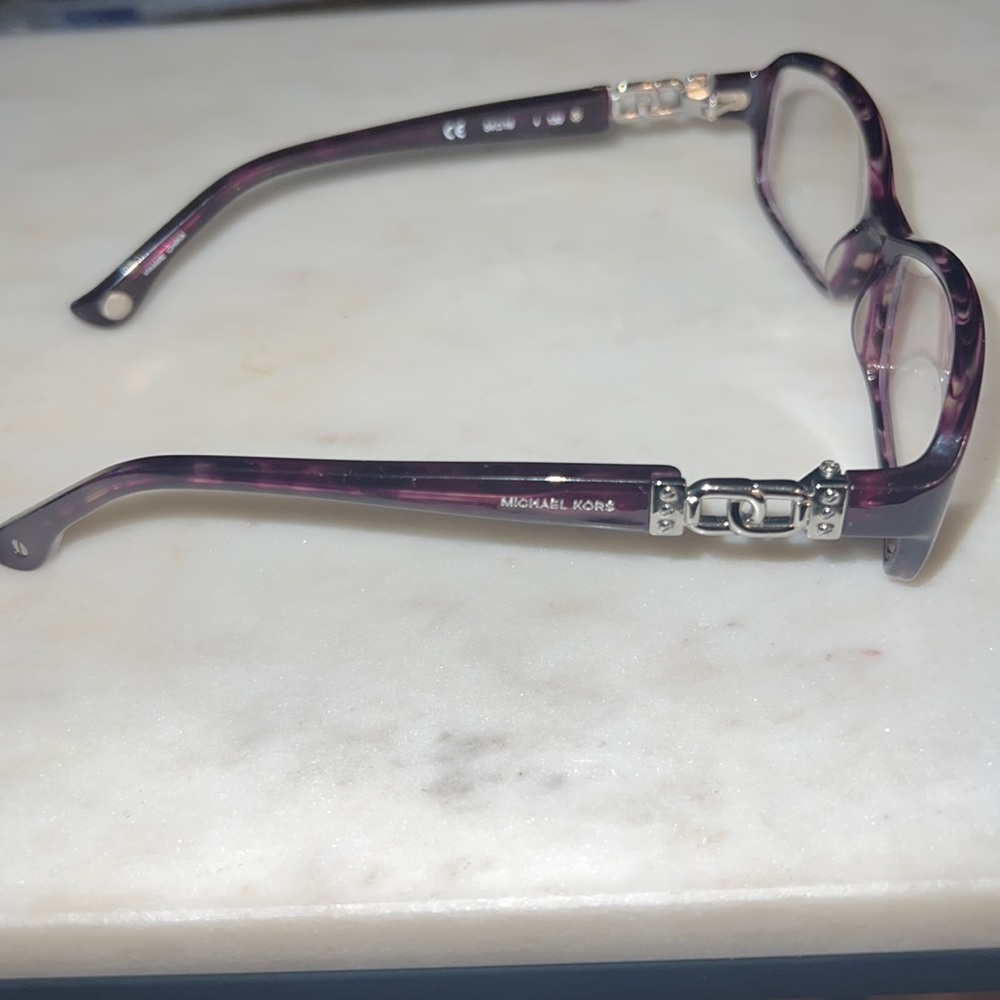 Michael Kors sunglasses purple brown tortoise